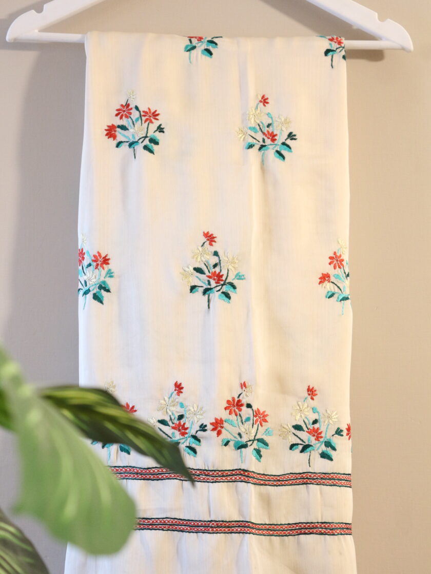 1 Pc Shirt with Embroidery