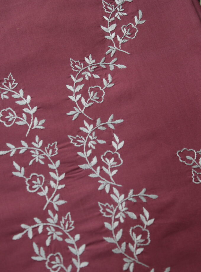 3 Pcs Embroidered Suit