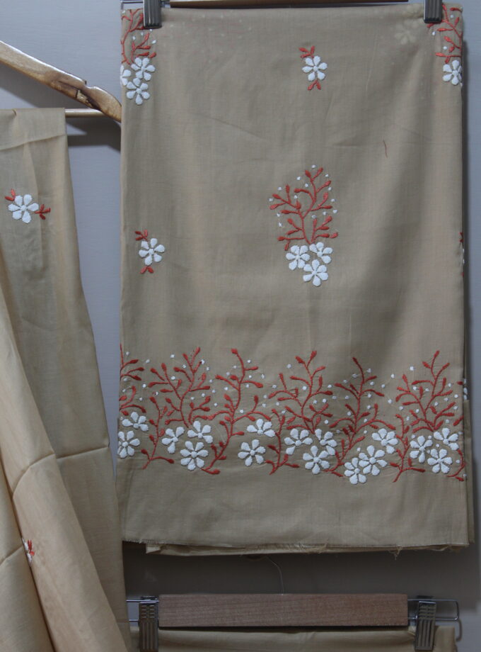 3 Pcs Suit with PP Work