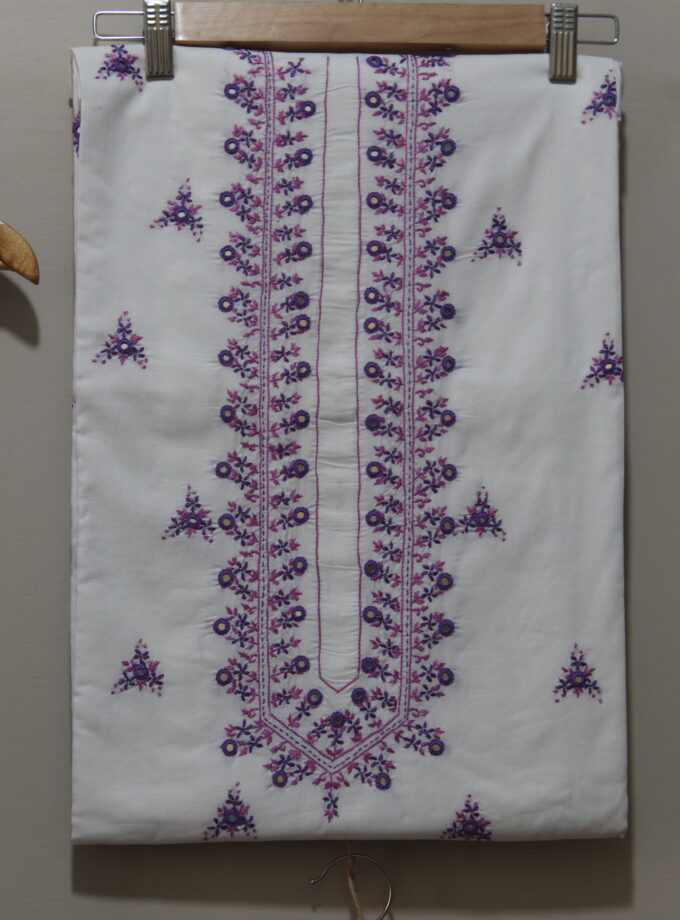 3 Pcs Embroidery + mirror work Suit