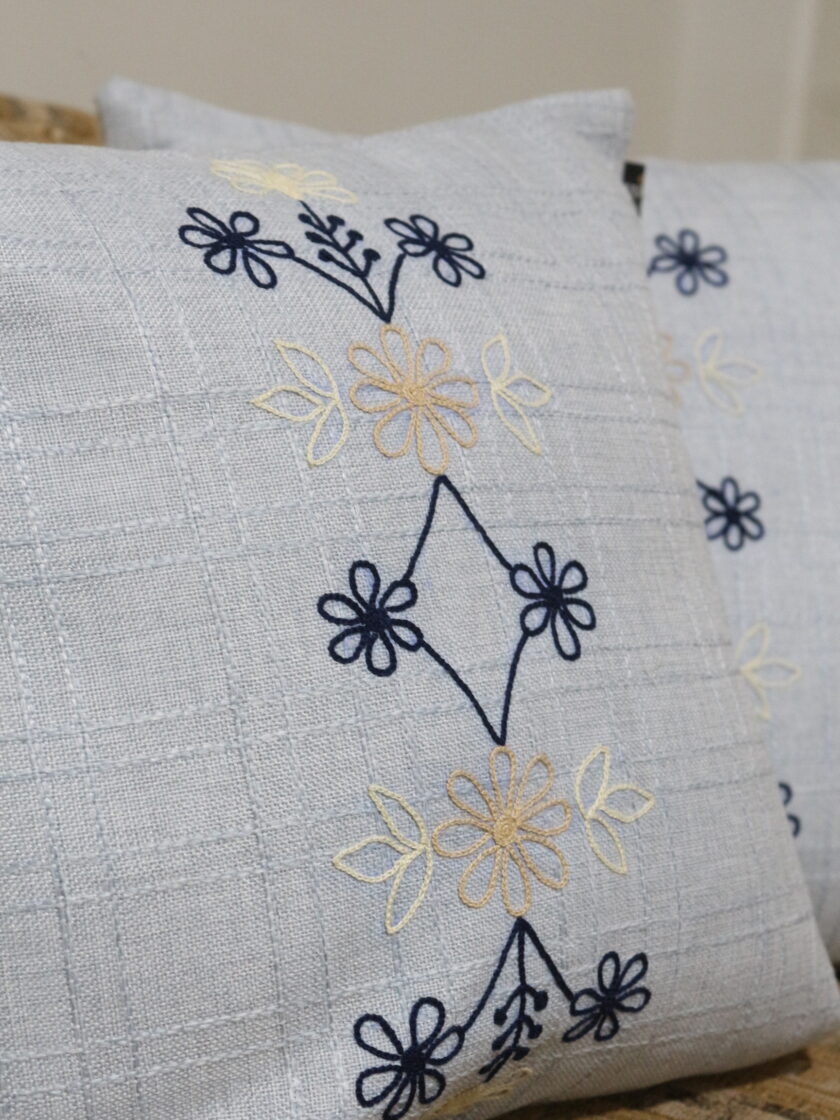 6 Pcs Embroidered Runner cushion covers set - Image 7