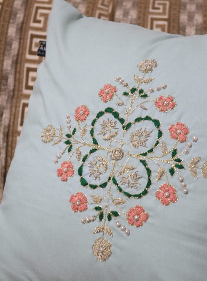4 Pcs Embroidered cushion covers set