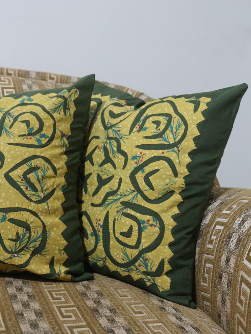 5 Pcs Took Runner cushion covers set - Image 2