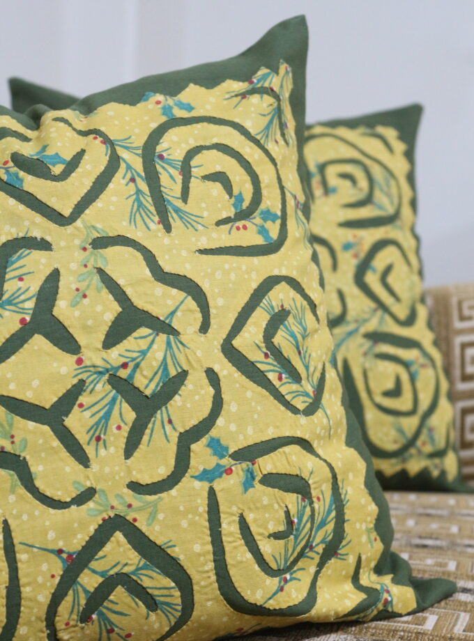 5 Pcs Took Runner cushion covers set