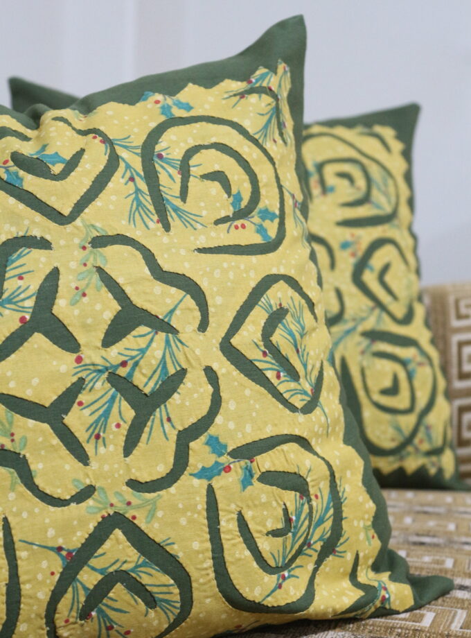 5 Pcs Took Runner cushion covers set