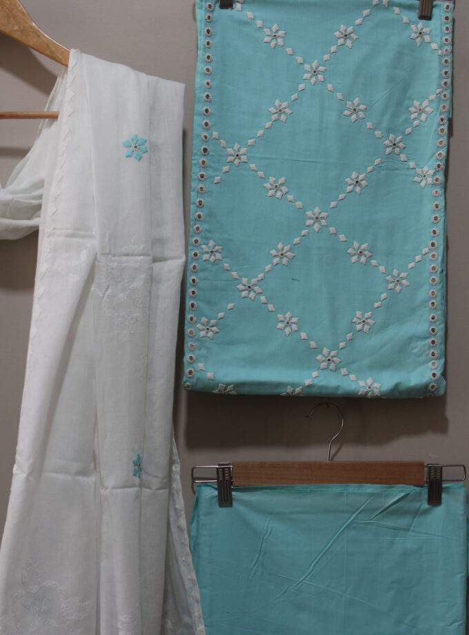 3 Pcs PP + mirror work Suit