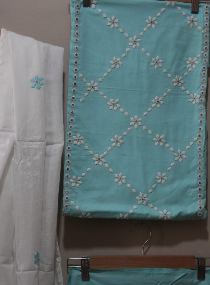 3 Pcs PP + mirror work Suit