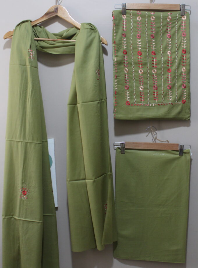 3 Pcs Embroidery work Suit