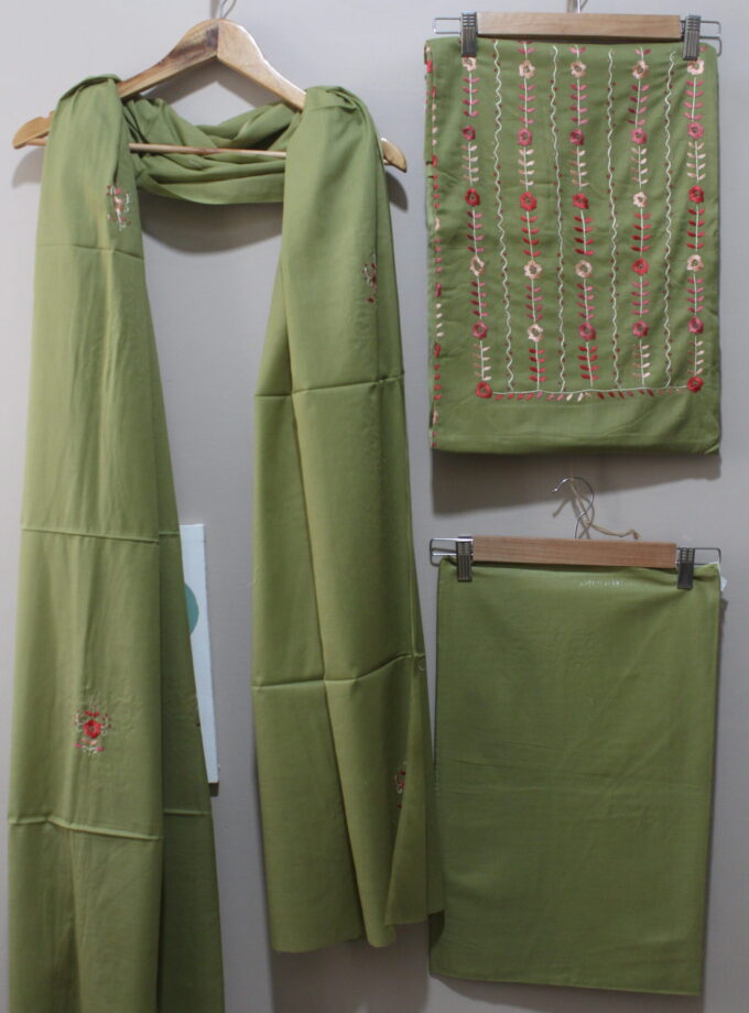 3 Pcs Embroidery work Suit