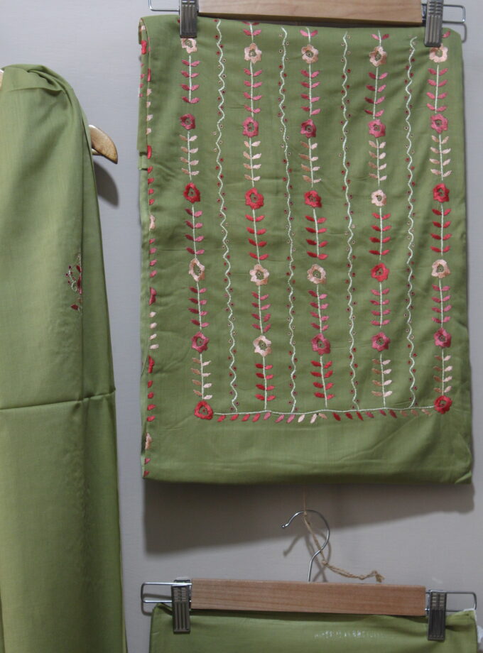 3 Pcs Embroidery work Suit