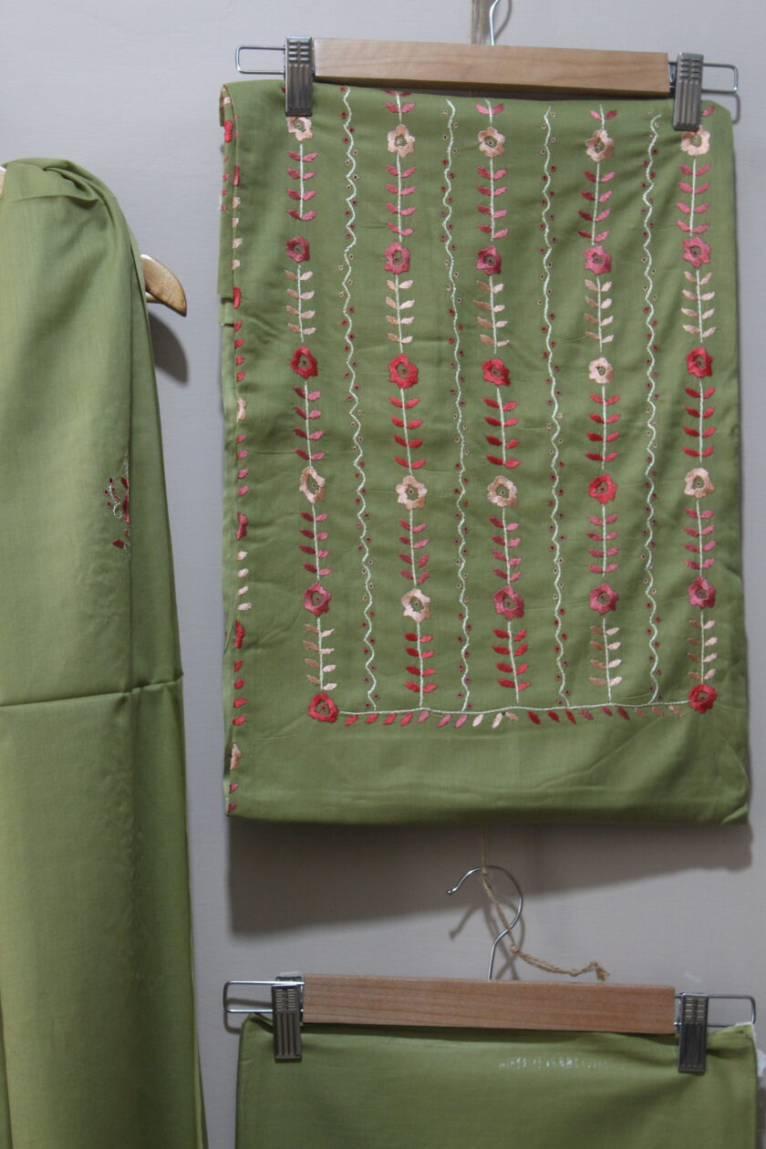 3 Pcs Embroidery work Suit
