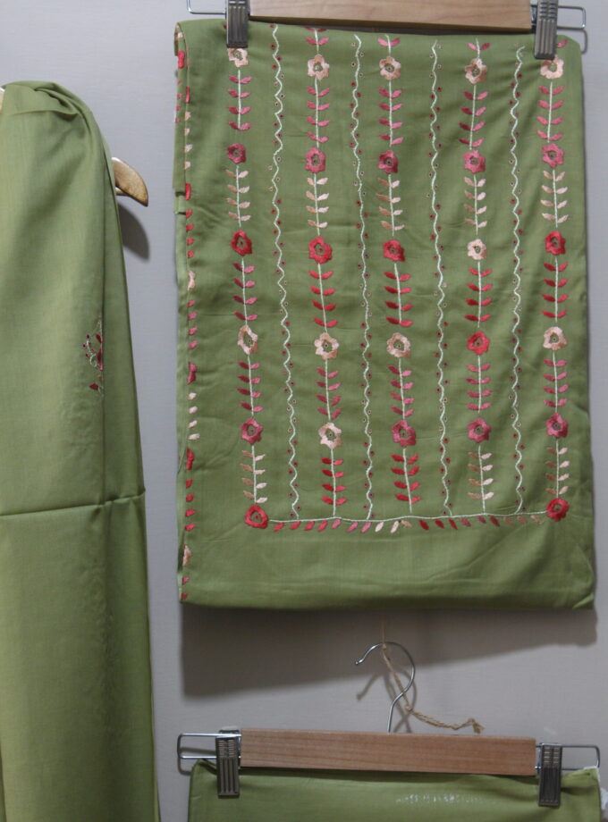 3 Pcs Embroidery work Suit
