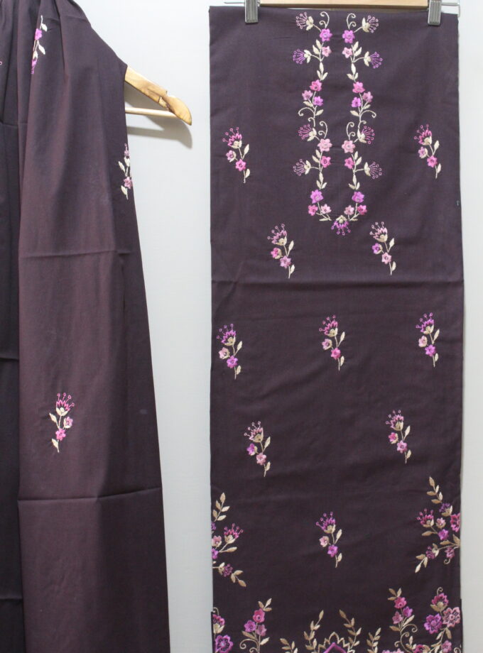 3 Pcs Embroidery Suit