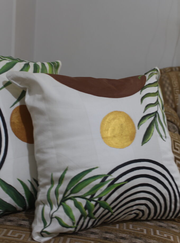 5 Piece Runner & cushion covers set