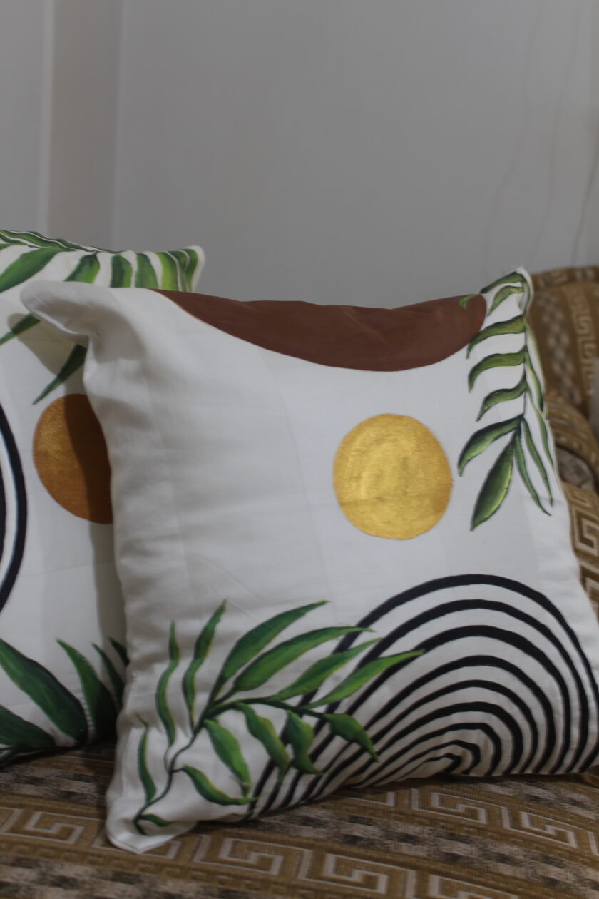5 Piece Runner & cushion covers set - Image 3