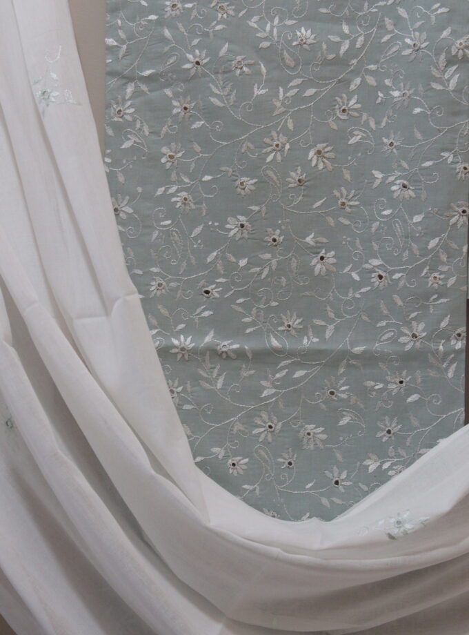 3 Pcs Embroidery Suit