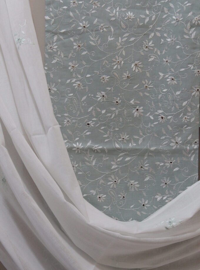 3 Pcs Embroidery Suit