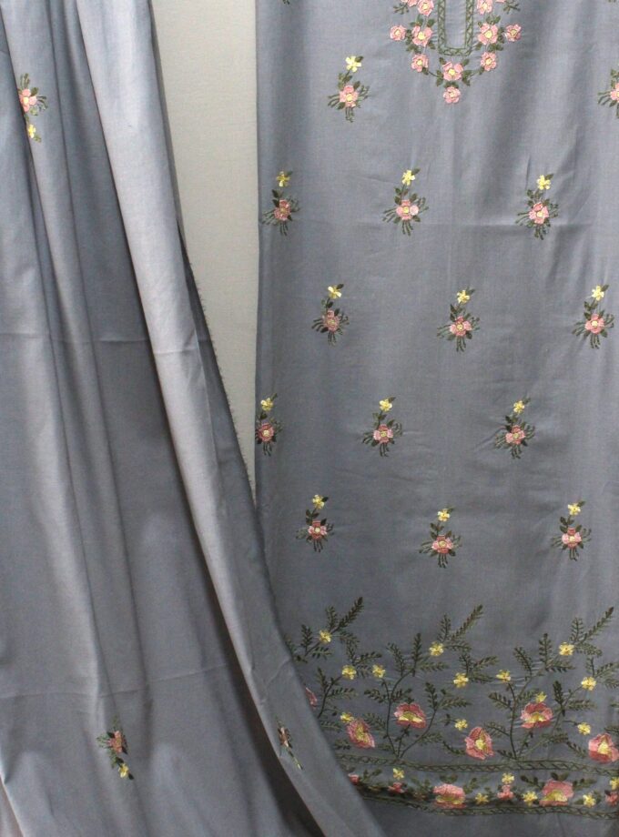 3 Pcs Embroidery Suit