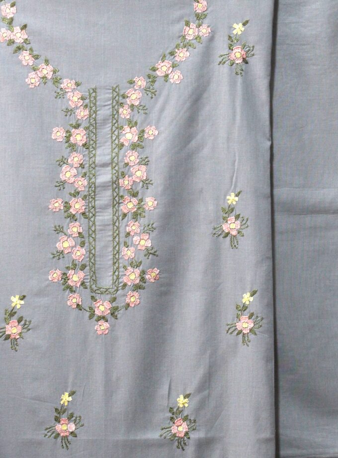 3 Pcs Embroidery Suit