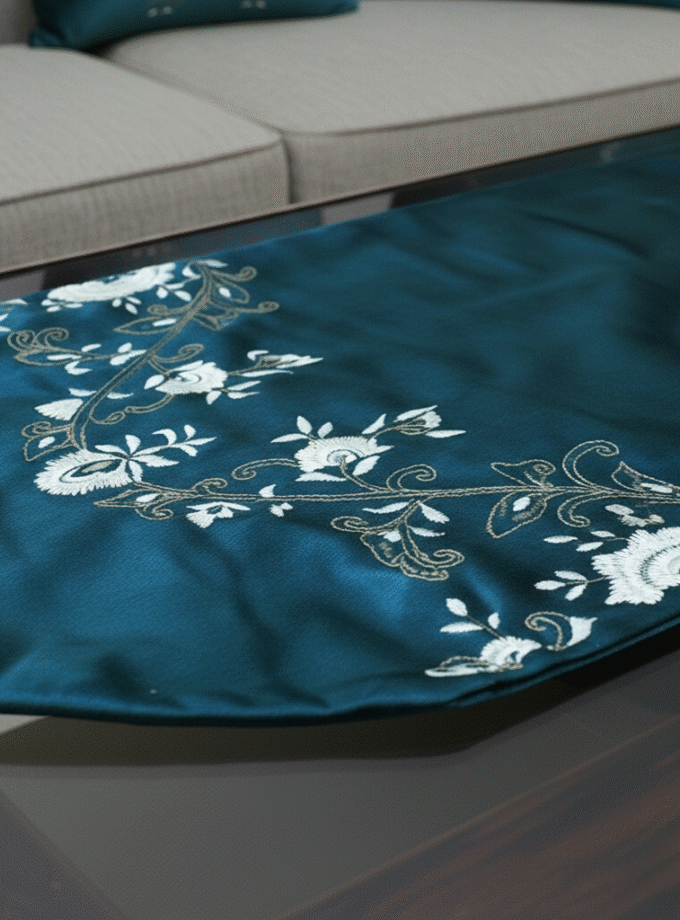 6 Pcs Embroidered Runner cushion covers set