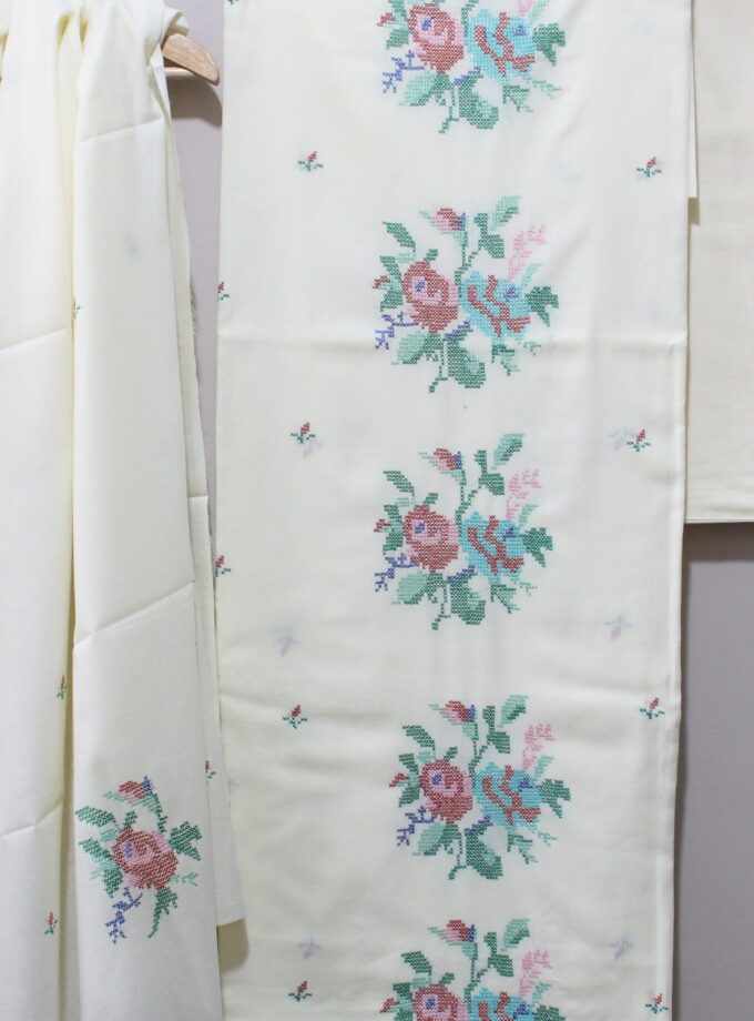 3 Pcs Cross Stitch Suit