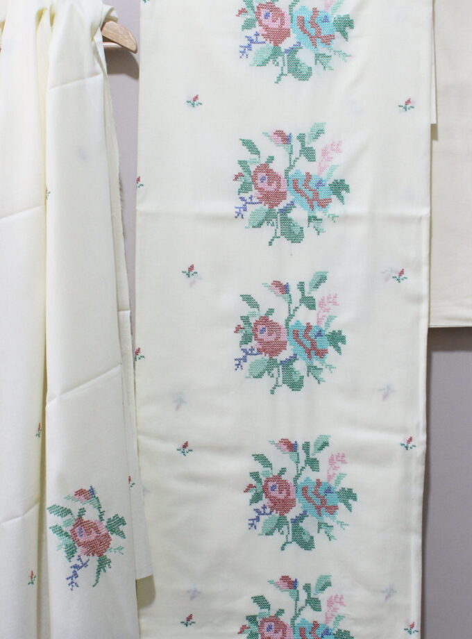 3 Pcs Cross Stitch Suit
