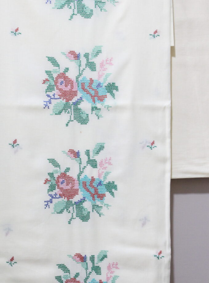 3 Pcs Cross Stitch Suit