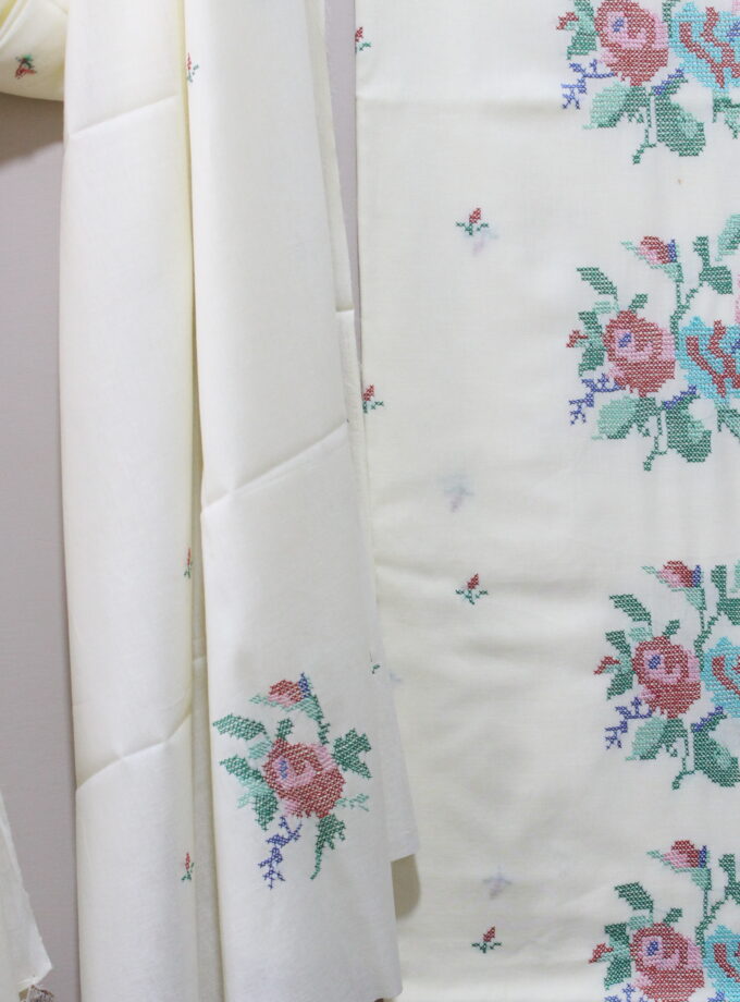 3 Pcs Cross Stitch Suit