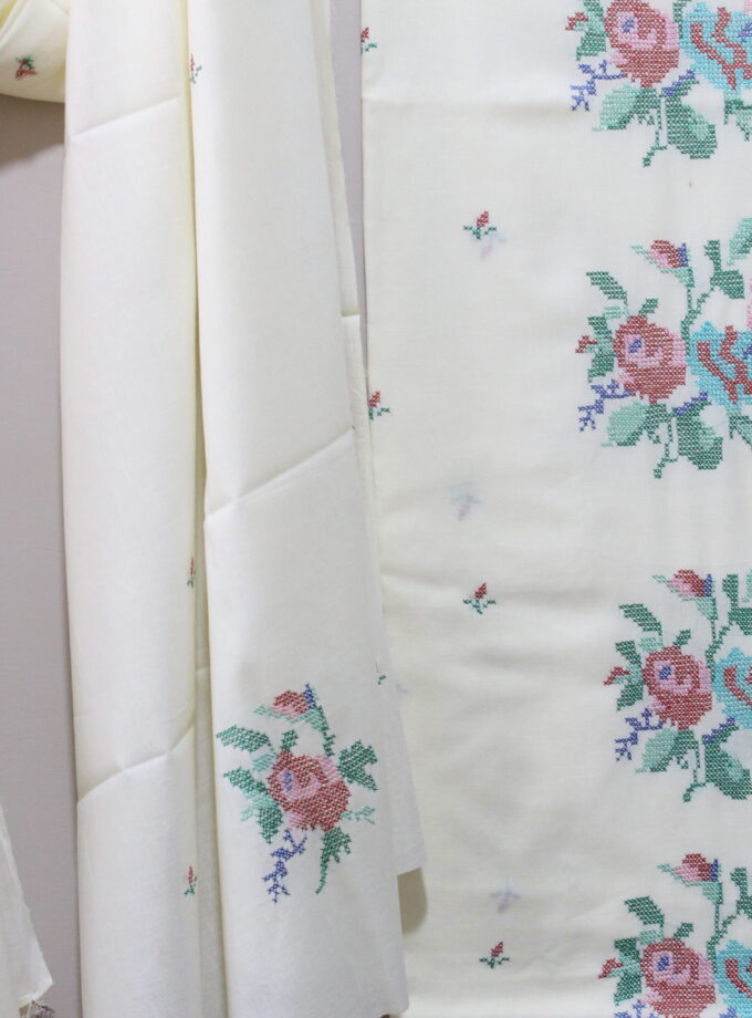 3 Pcs Cross Stitch Suit