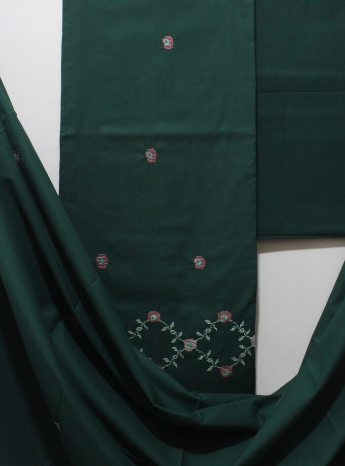 3 Pcs Cross Stitch Suit