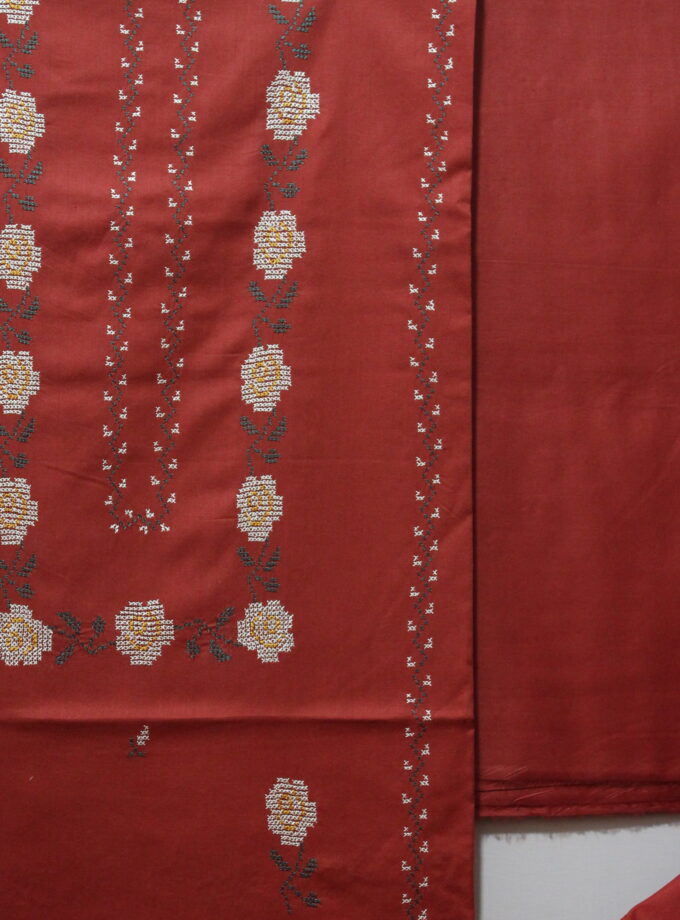 3 Pcs Cross Stitch Suit