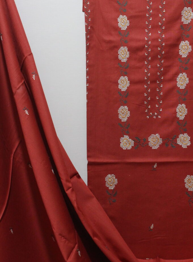 3 Pcs Cross Stitch Suit