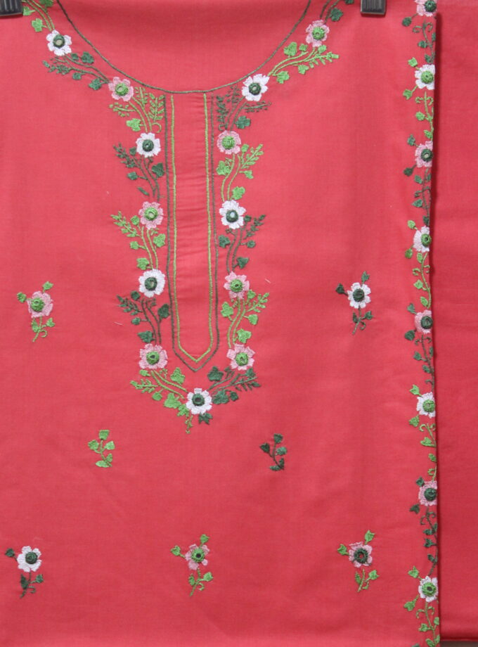 3 Pcs Embroidered Suit