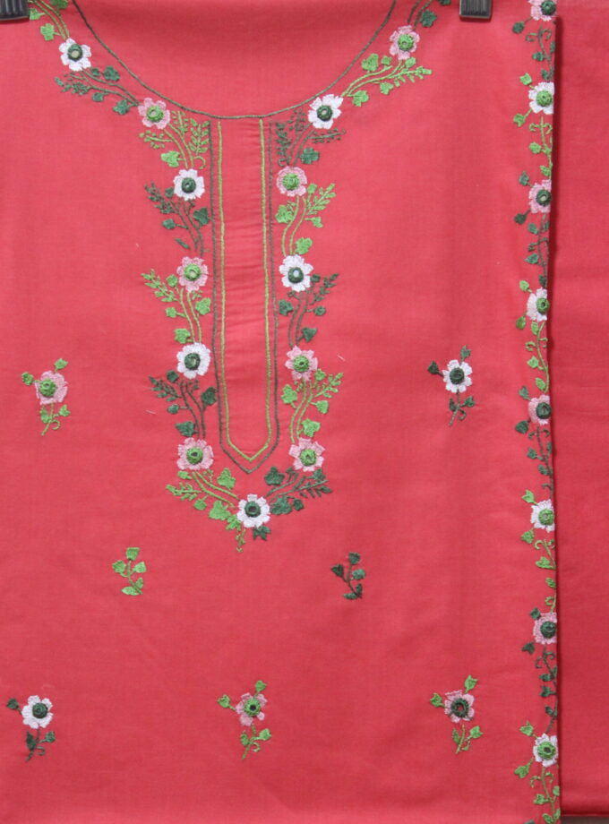 3 Pcs Embroidered Suit