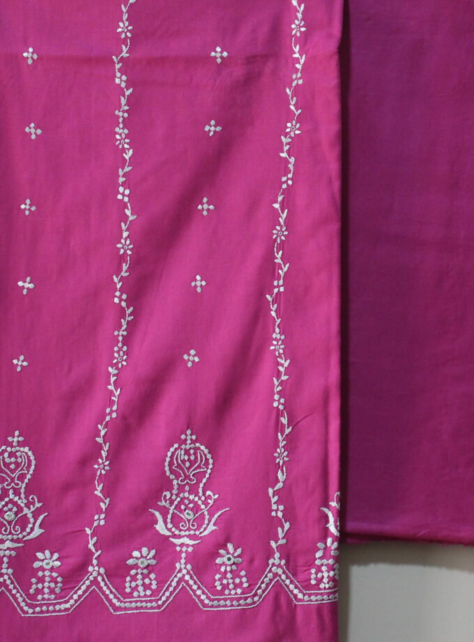 3 Pcs Embroidered Suit