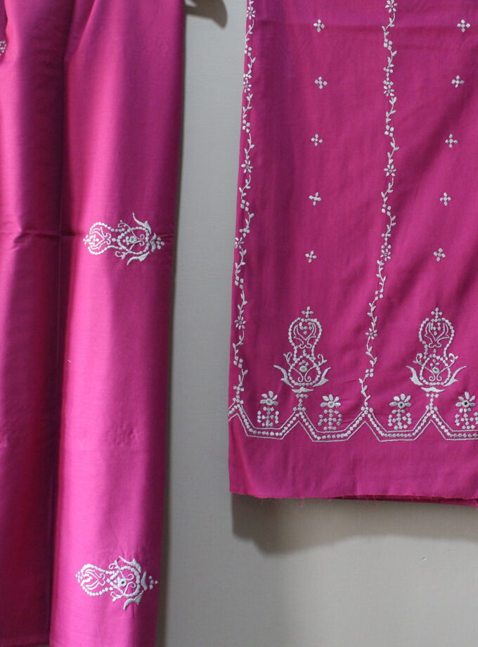 3 Pcs Embroidered Suit