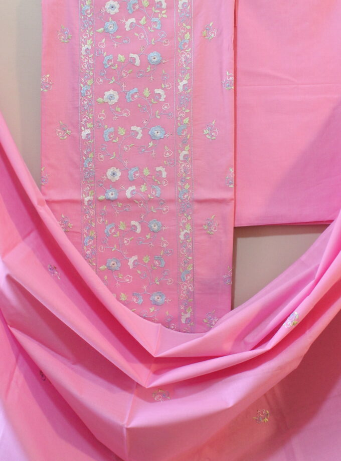 3 Pcs Embroidered Suit