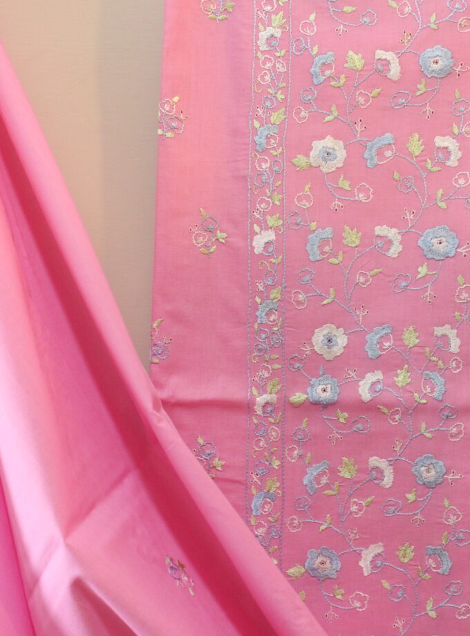 3 Pcs Embroidered Suit