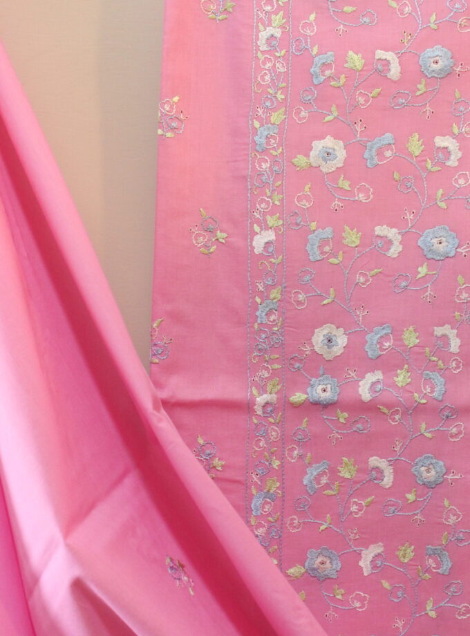 3 Pcs Embroidered Suit