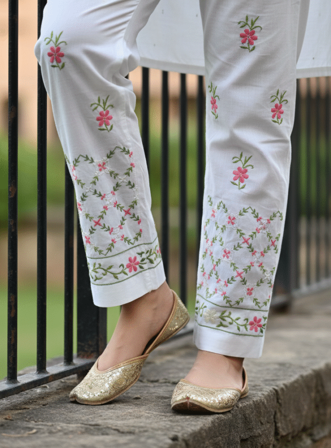 Embroidered Trouser / Shalwar