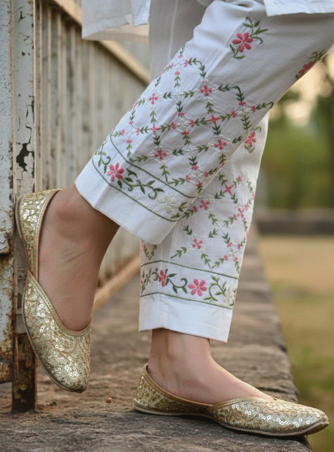 Embroidered Trouser / Shalwar