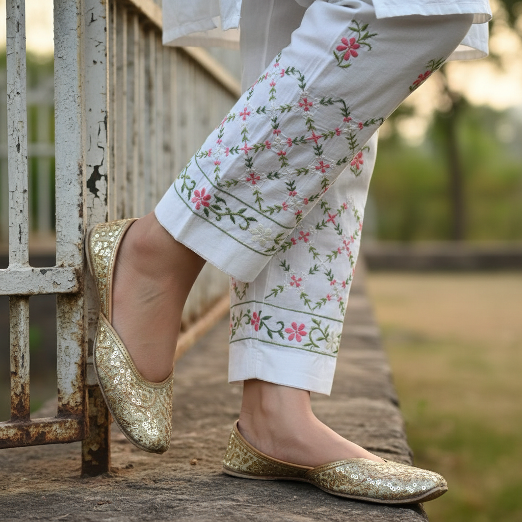 Embroidered Trouser / Shalwar - Image 5