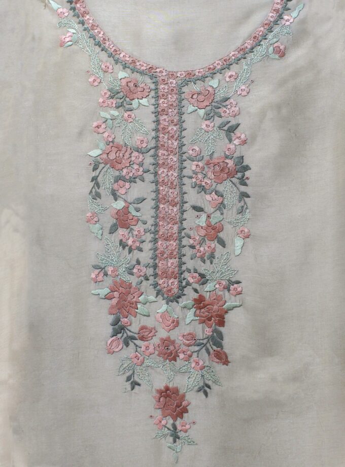 3 Pcs Fancy Embroidery Suit