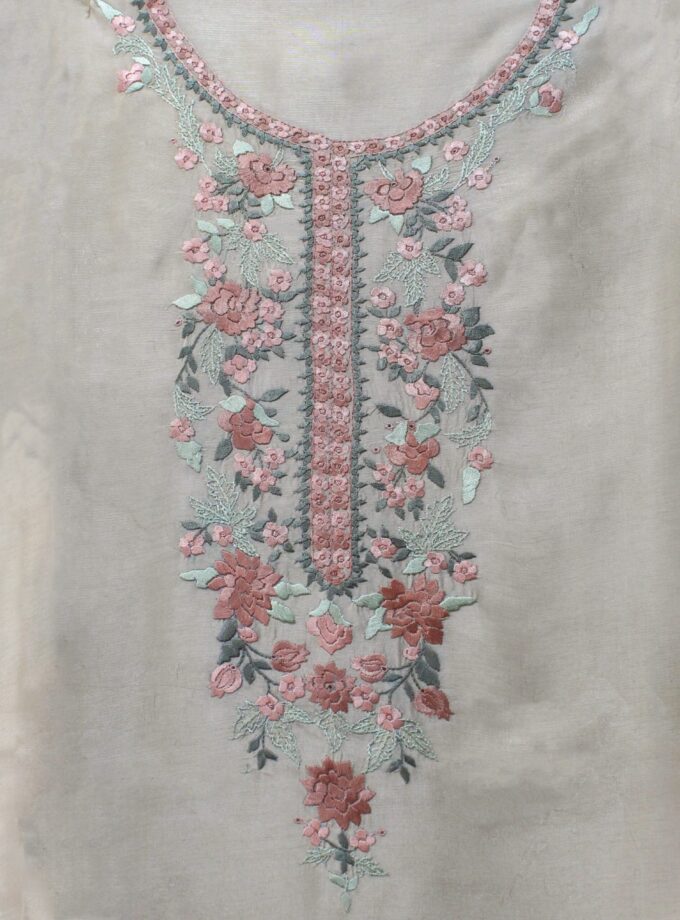 3 Pcs Fancy Embroidery Suit