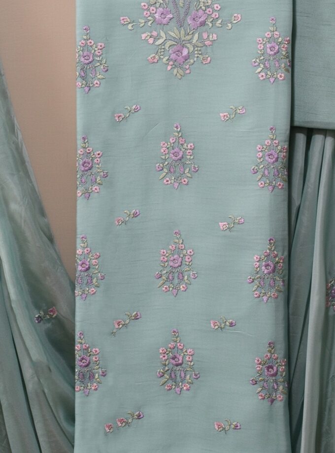 3 Pcs Fancy Embroidery Suit