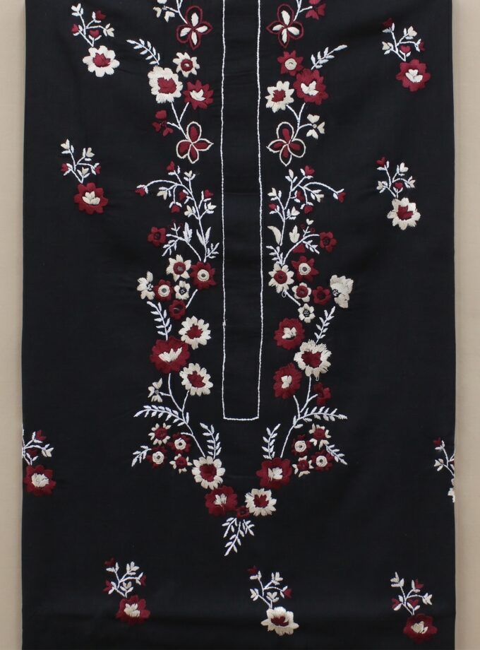 2 Pcs Embroidery and Mirror work Suit