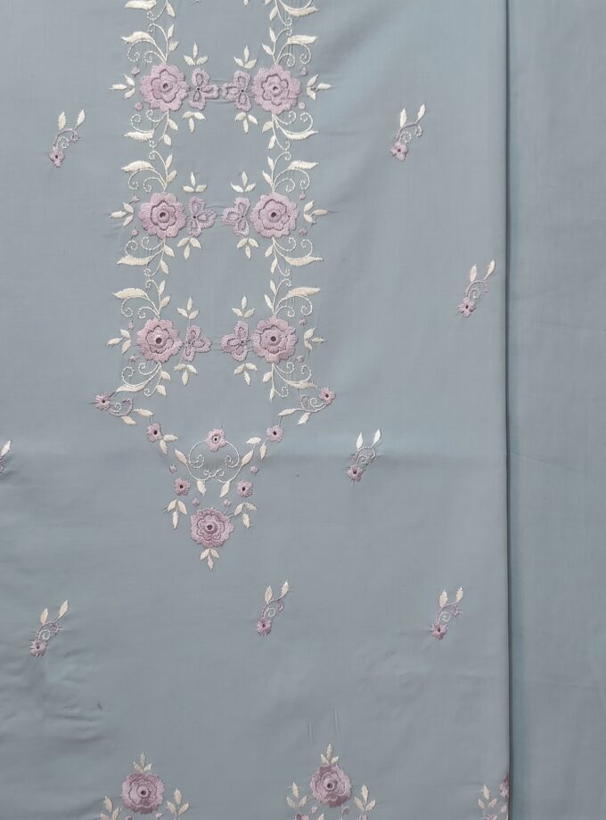 3 Pcs Embroidery Suit