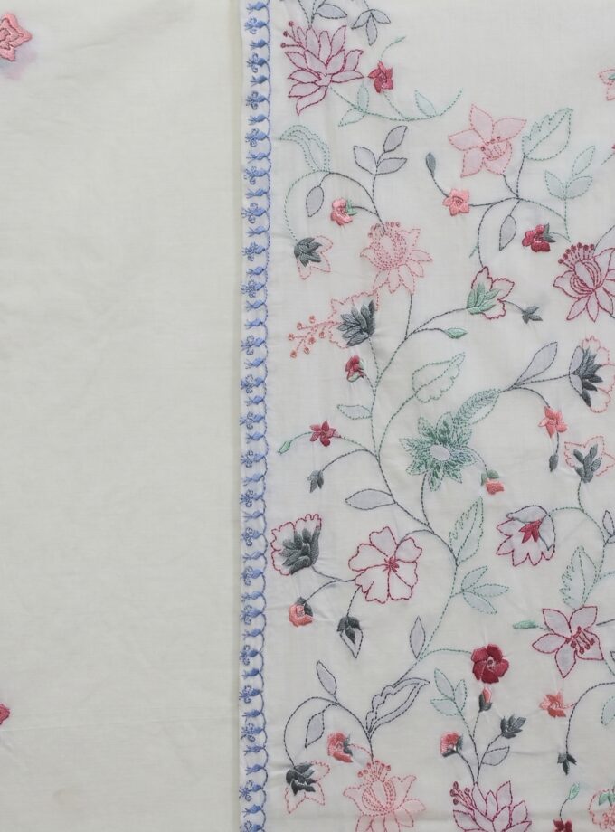 2 Pcs Embroidery Suit