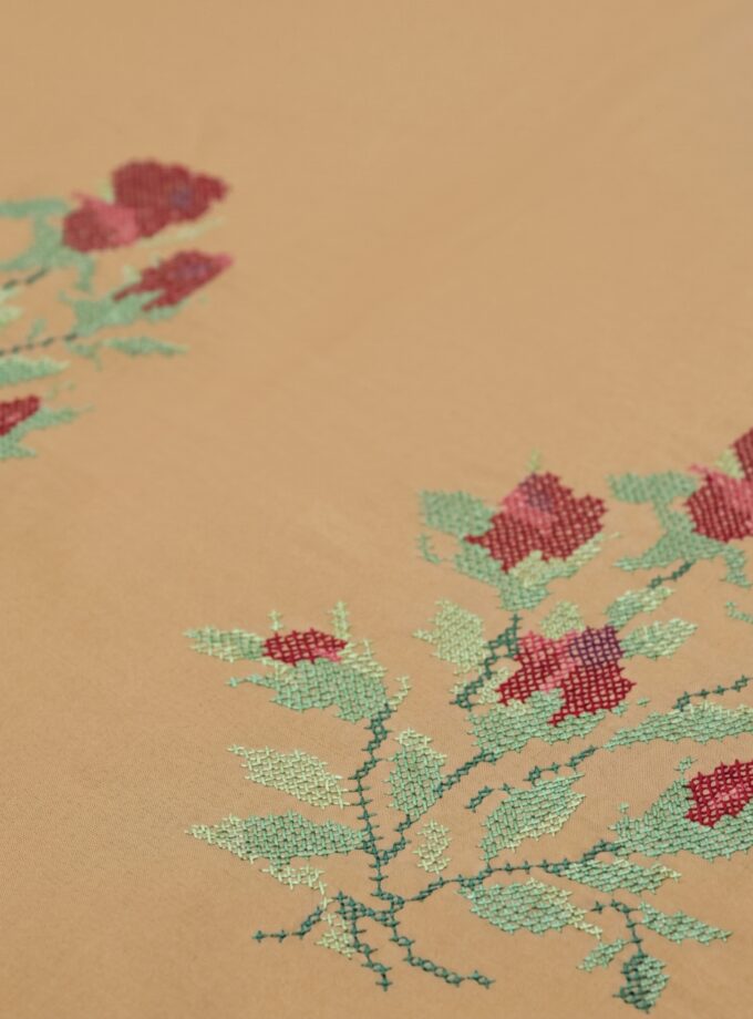 5 Pcs Cross-Stitch Bedsheet set