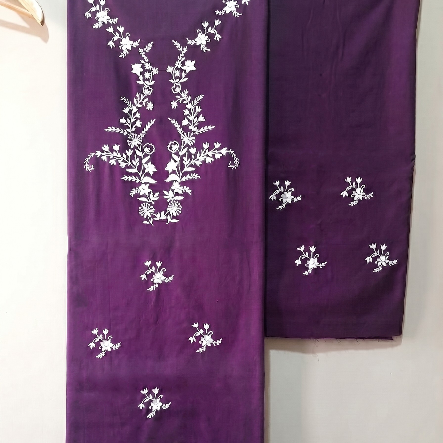 2 Pcs Embroidery Suit